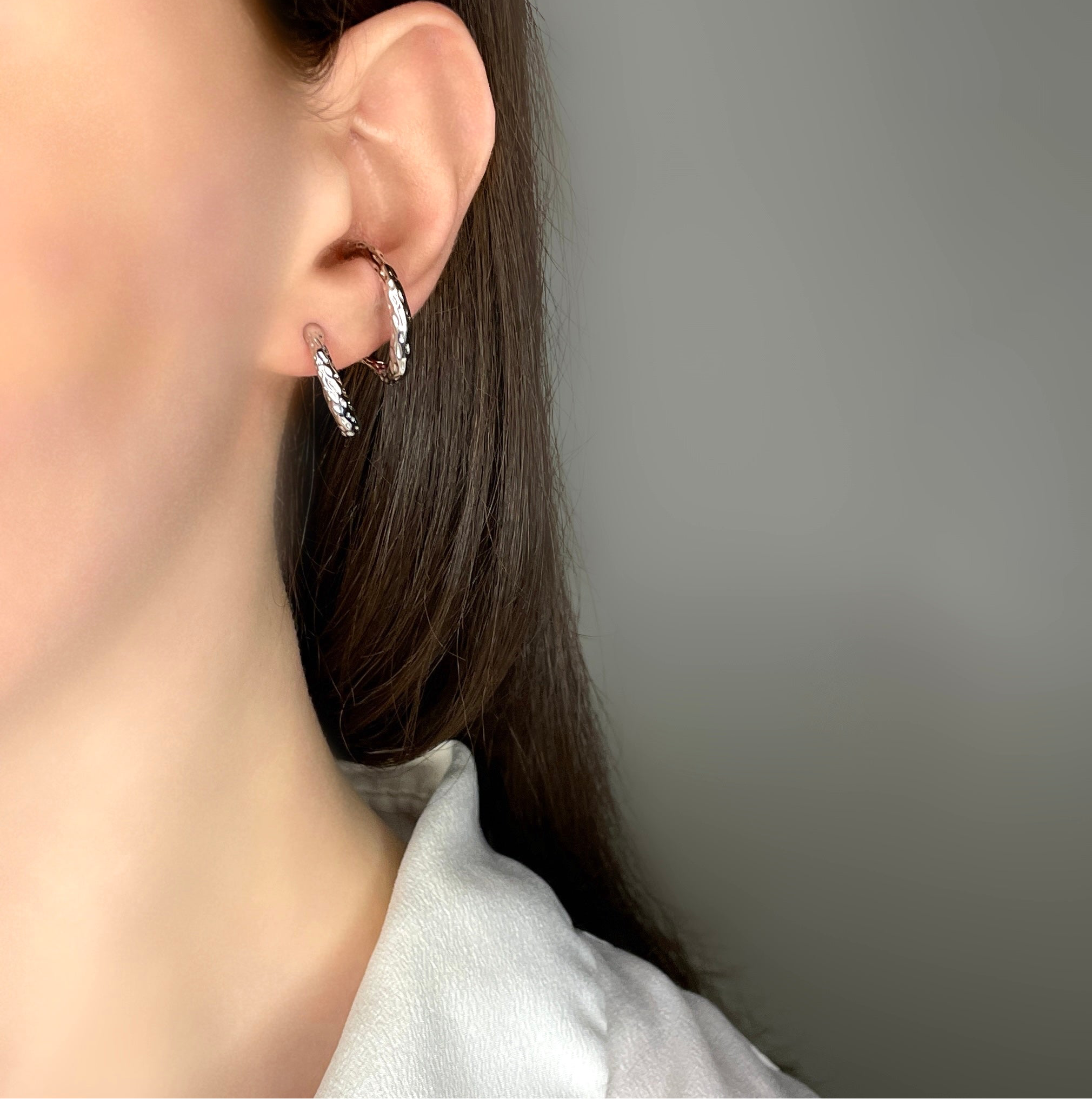 BOUCLES D'OREILLES / MANCHETTES D'OREILLES TIANA