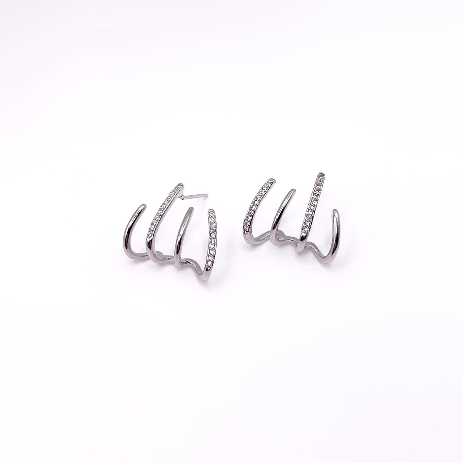 BOUCLES D'OREILLES SILVER