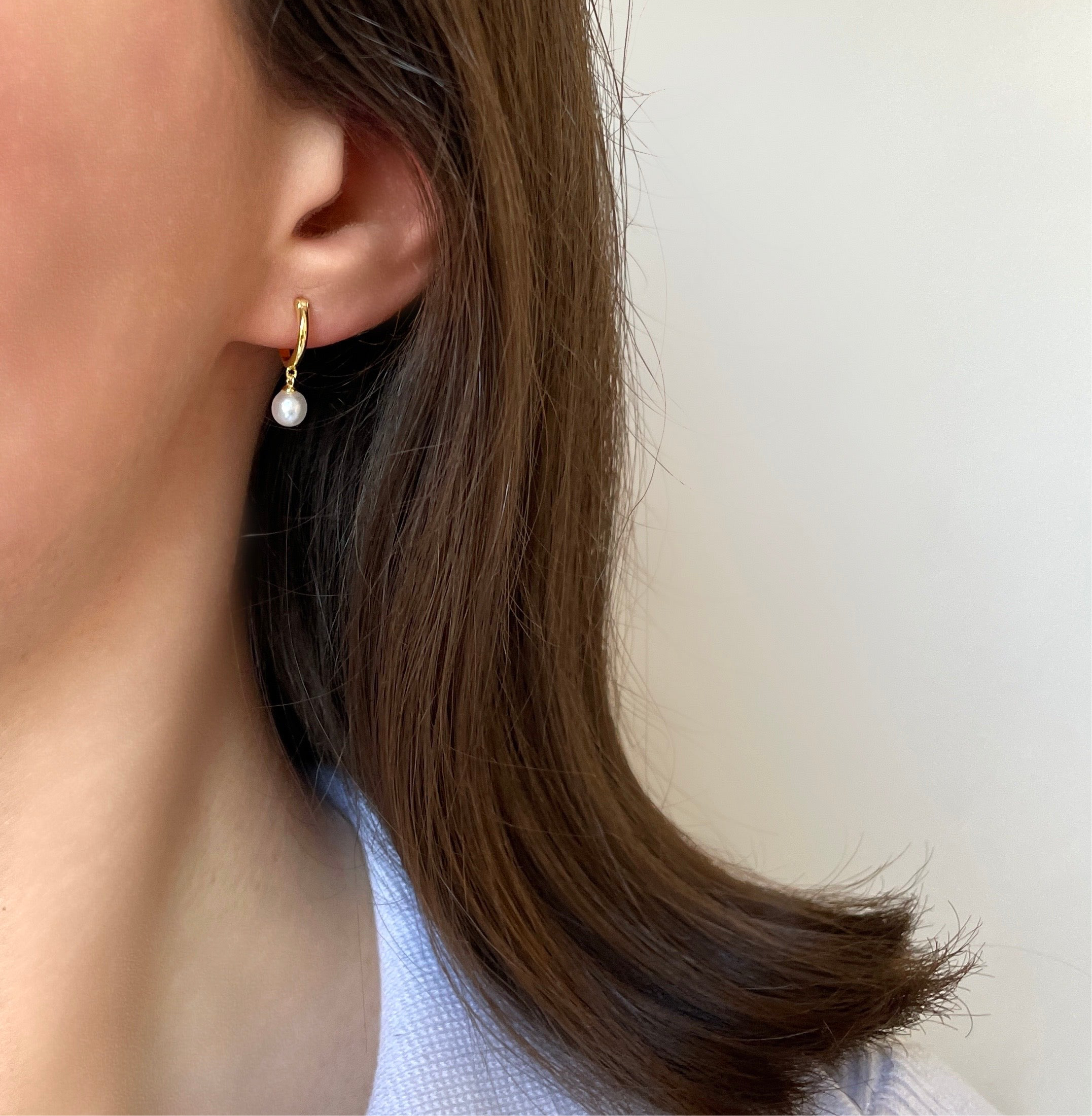 BOUCLES D'OREILLES PERLE