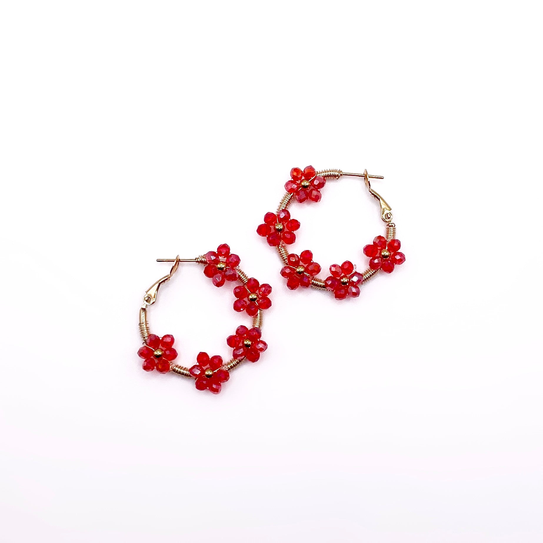 BOUCLES D'OREILLES FLORA