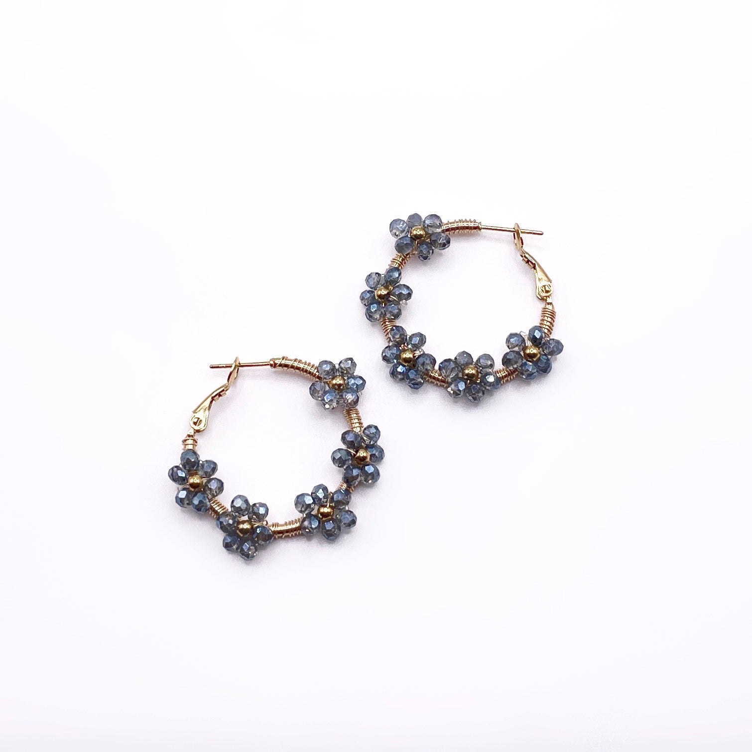 BOUCLES D'OREILLES FLORA