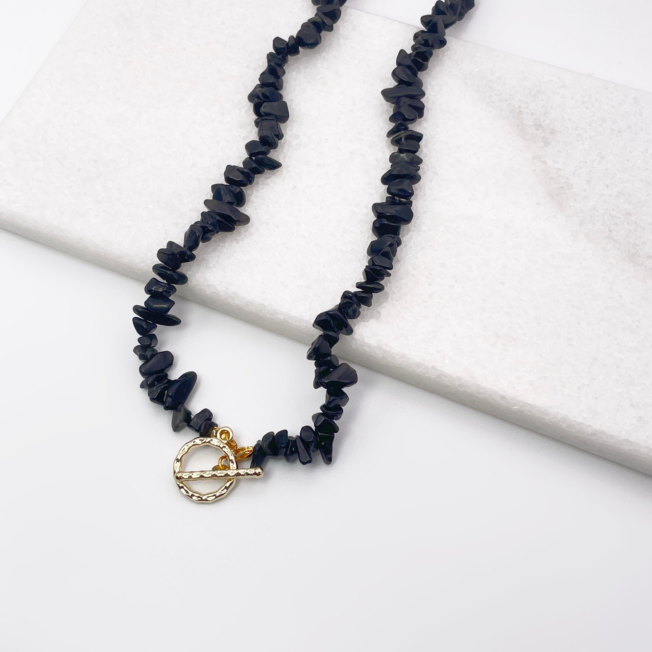 COLLIER PIERRES NATURELLES