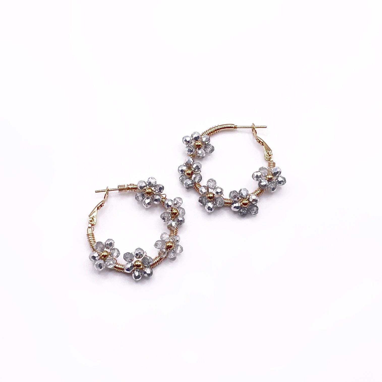 BOUCLES D'OREILLES FLORA