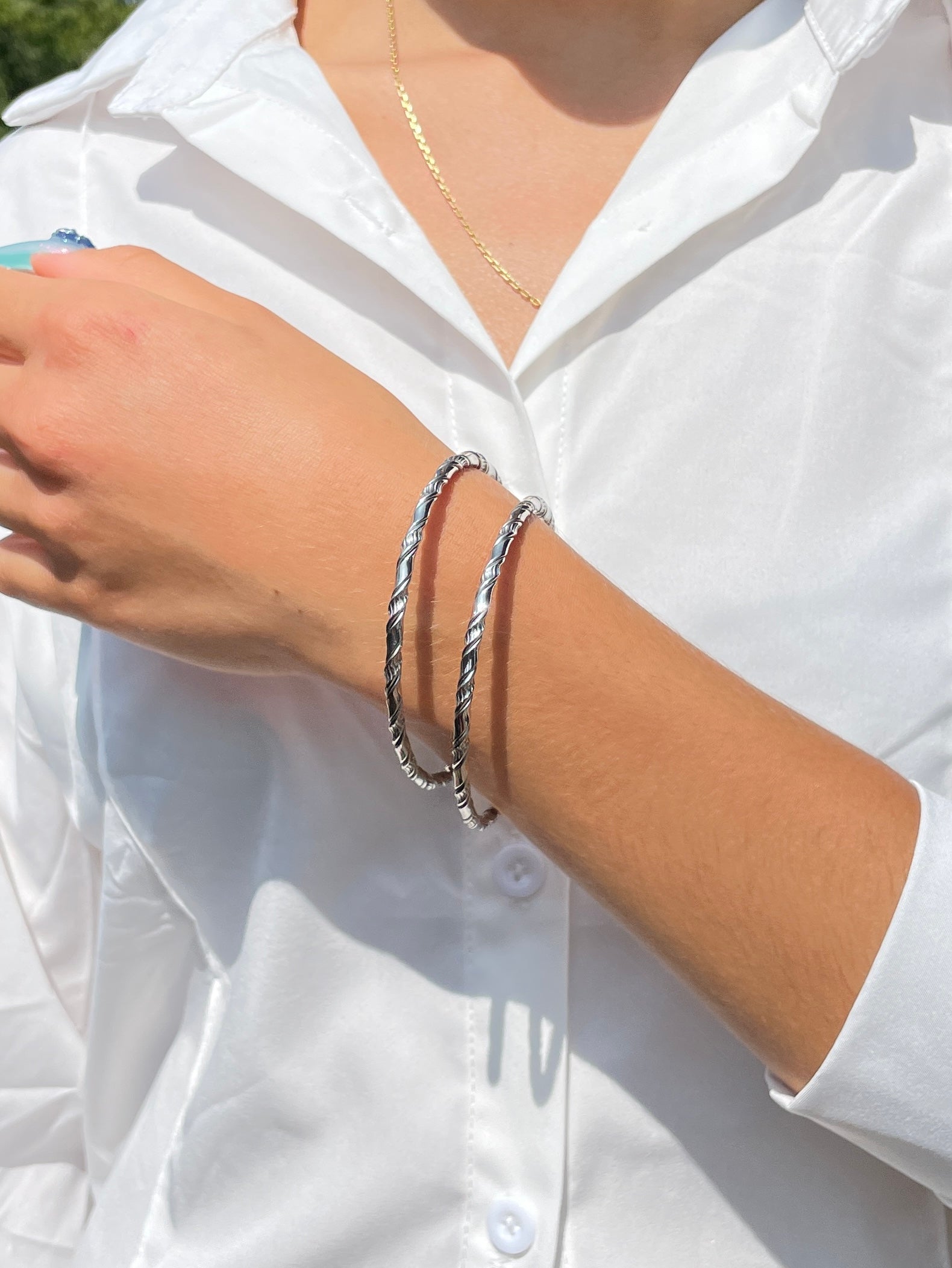 DUO TWISTED RINGS