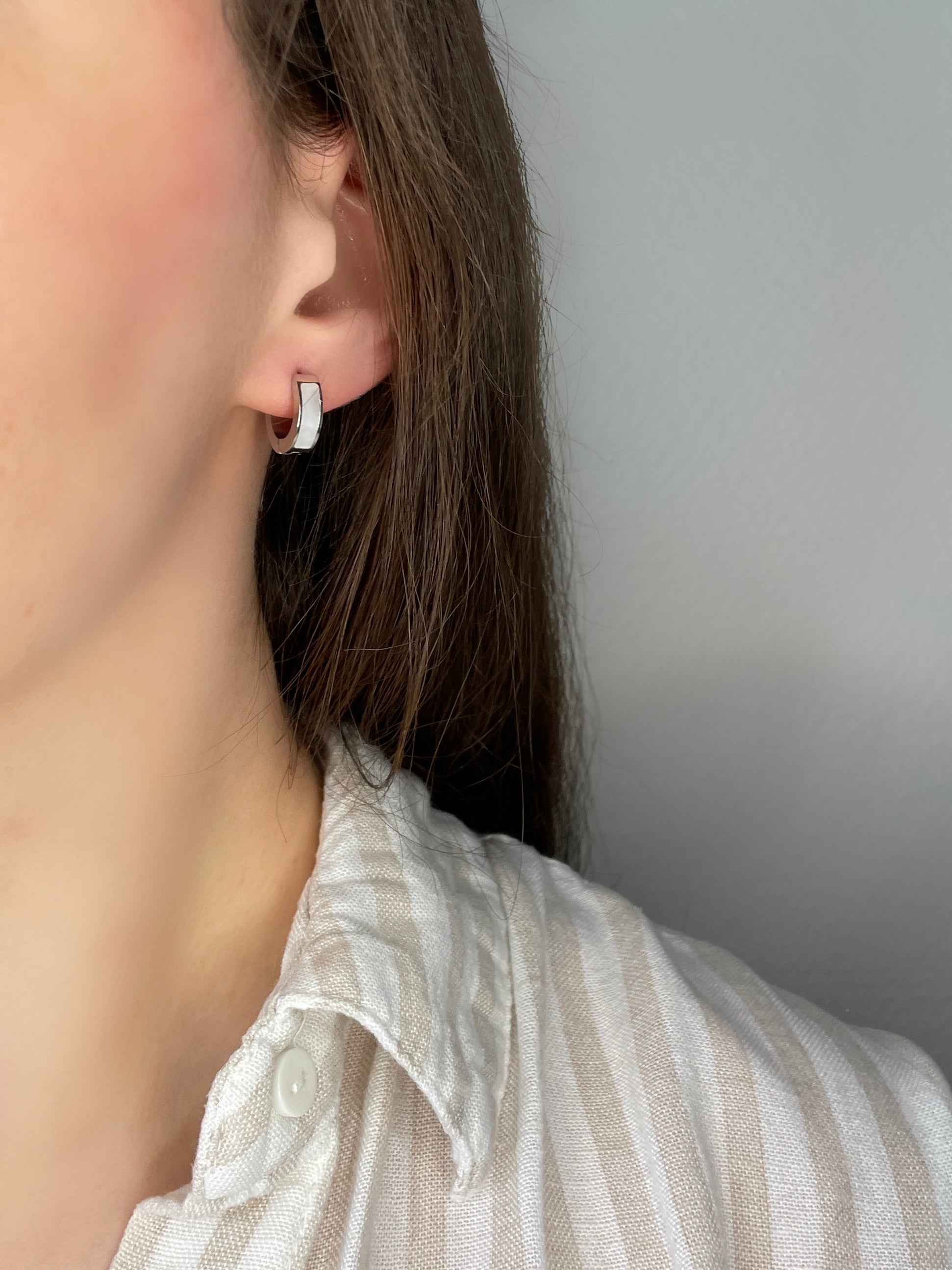 MOTHER-OF-PEARL EARRINGS