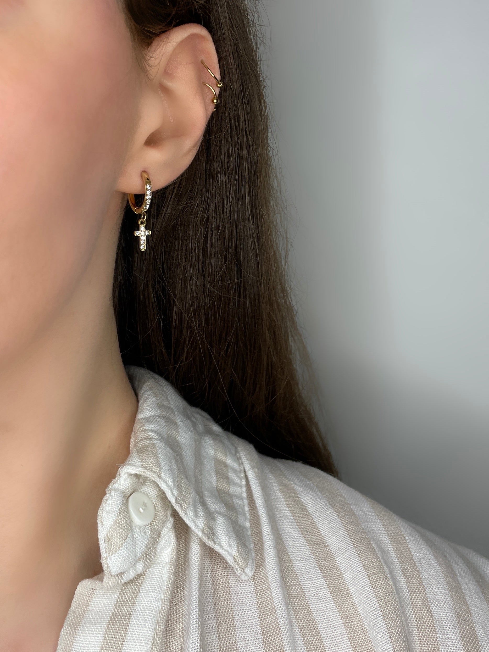 CROSS EARRINGS