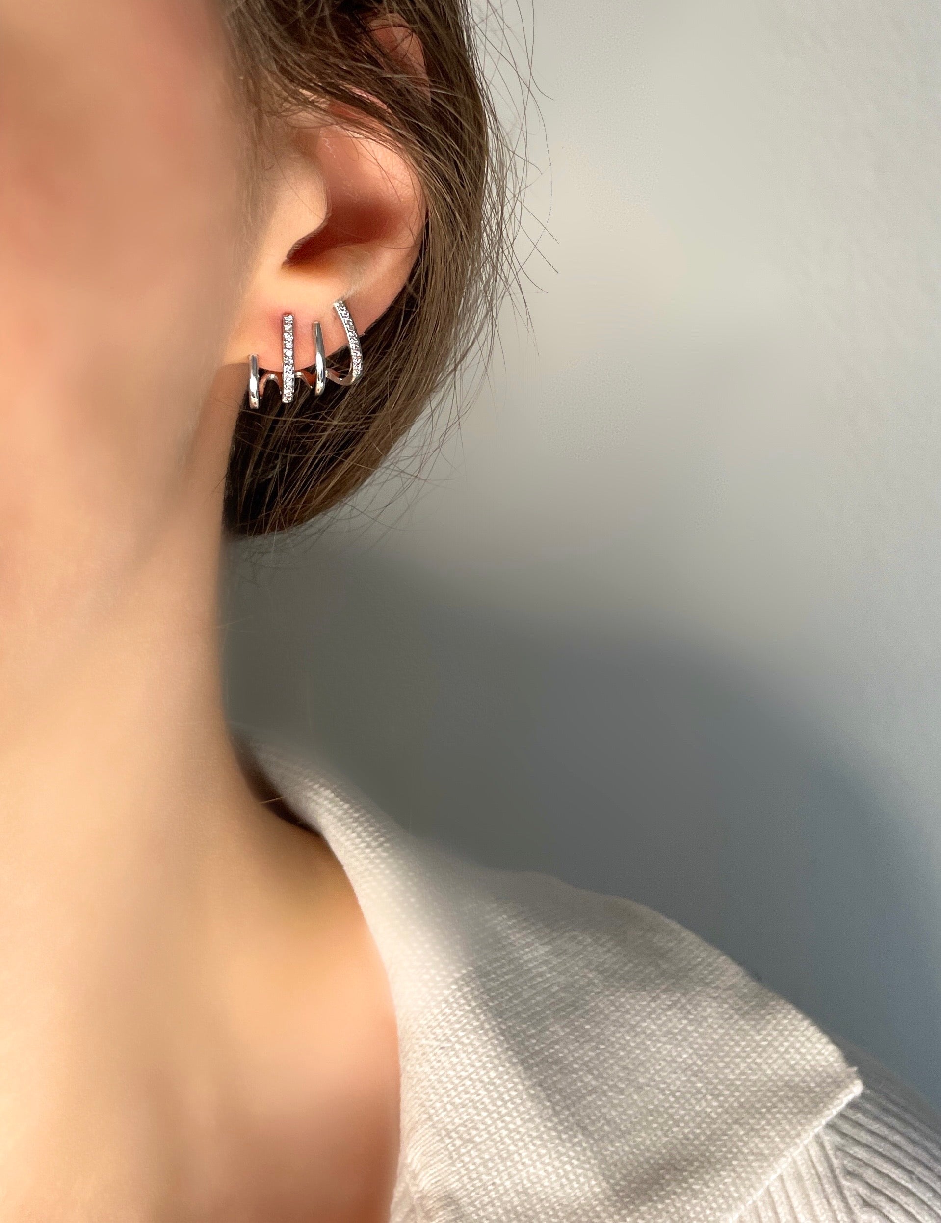 TRIPLE EARRINGS