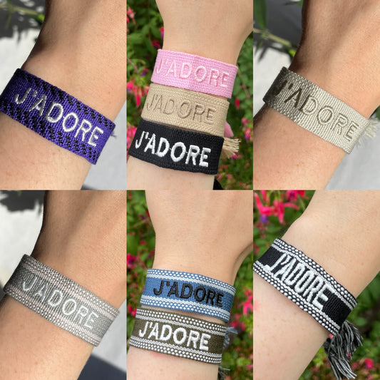 BRACELETS J'ADORE (partie 2/2)