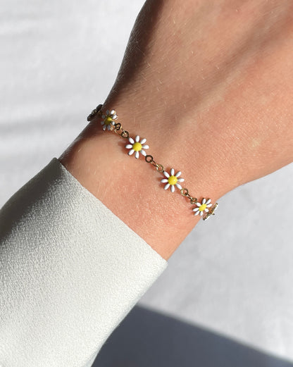 YELLOW DAISY BRACELET