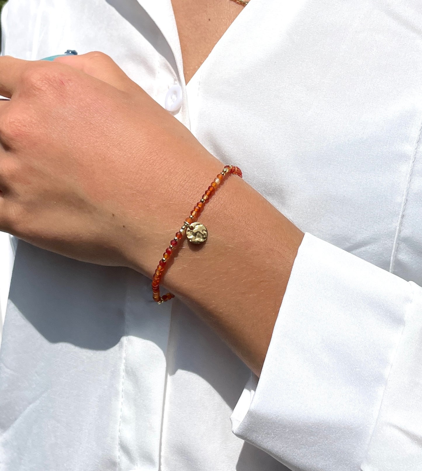 IRIS CARNELIAN BRACELET