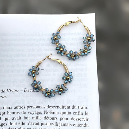 BOUCLES D'OREILLES FLORA