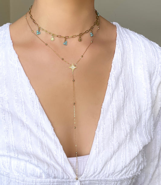 DUO Melyna necklace + Romy necklace