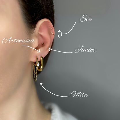 BOUCLES D'OREILLES ARTEMISIA