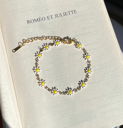 YELLOW DAISY BRACELET