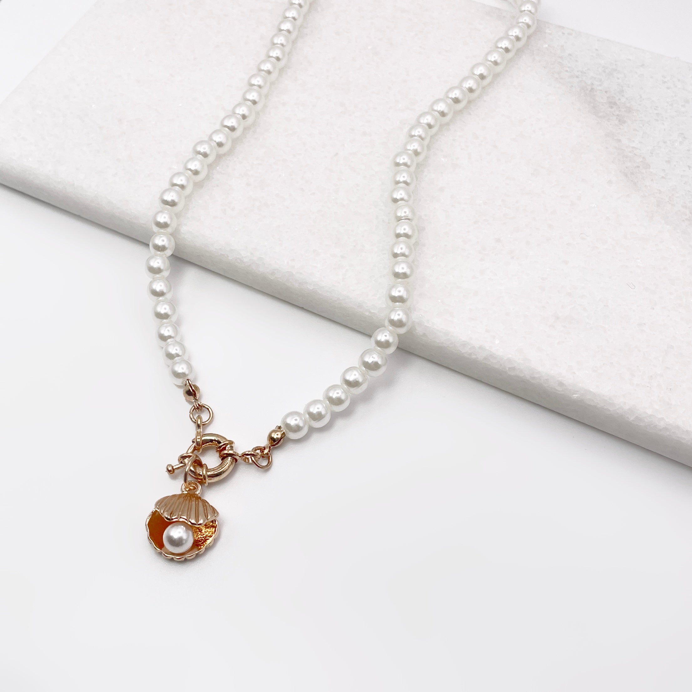 STELLA NECKLACE (Possible to remove the shell charm)