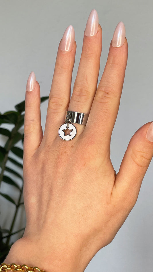 HOLLOWED STAR RING