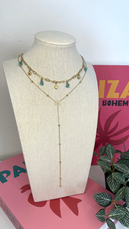 DUO Melyna necklace + Romy necklace