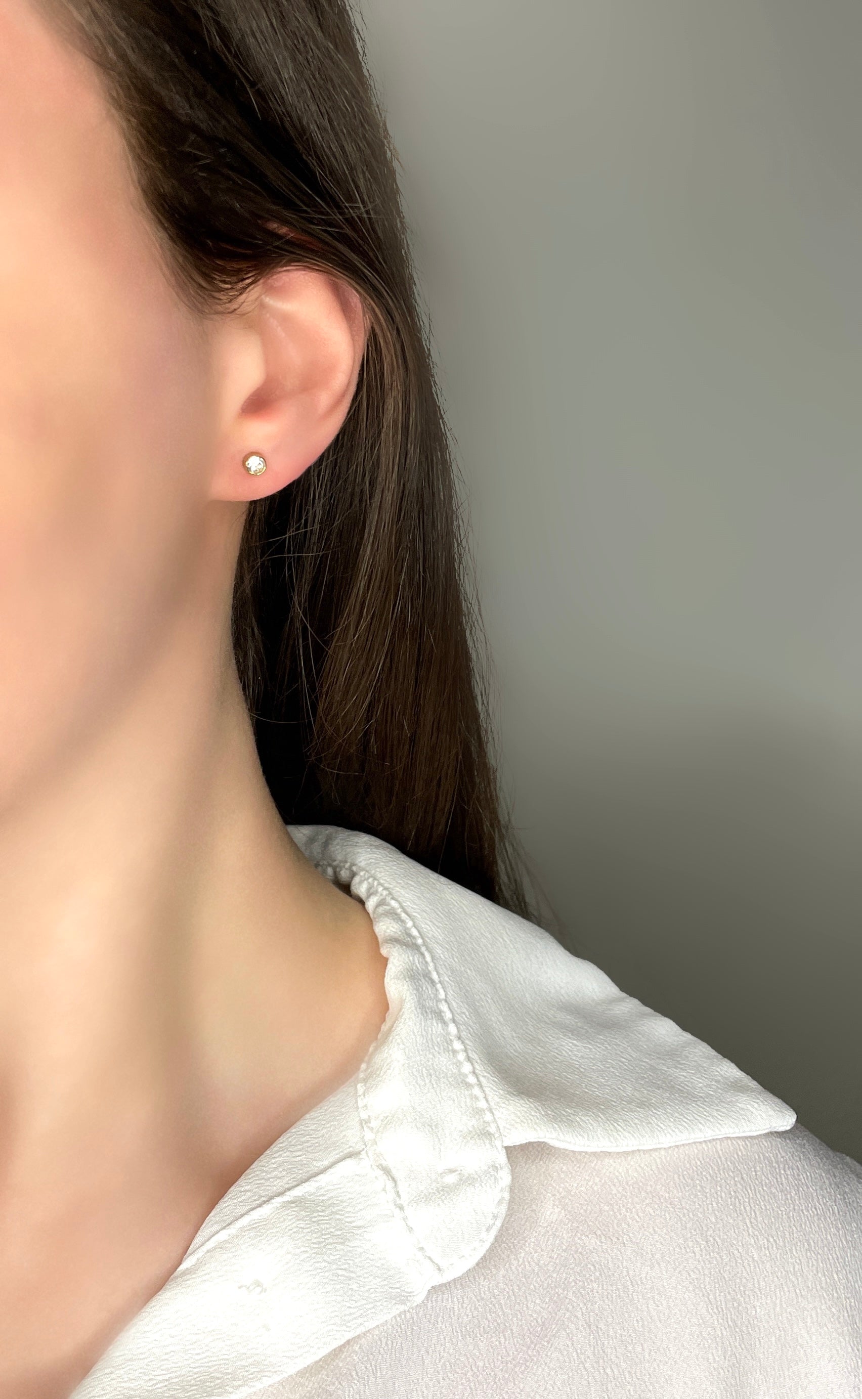 MADDIE EARRINGS (2 in 1: Possible to remove the zirconia insert and keep only the stud earring!)