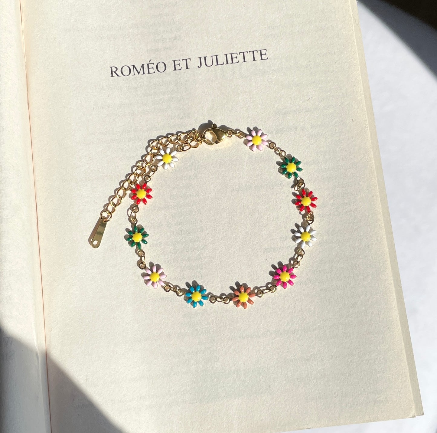 BRACELET MARGUERITE MULTICOLORE